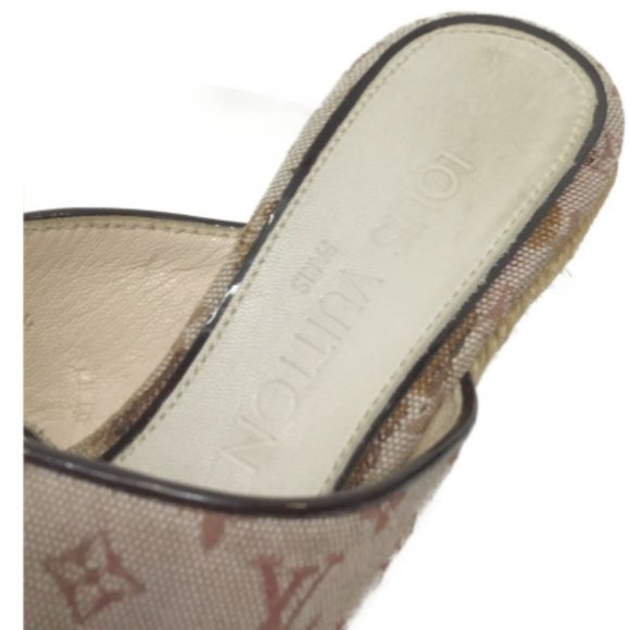 LOUIS VUITTON  Monogram sandals Original - Picture 4 of 4